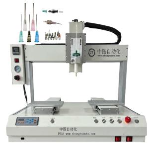 China Silicone Liquid Automatic Robotic Dispensing Machine 4 Axis wholesale
