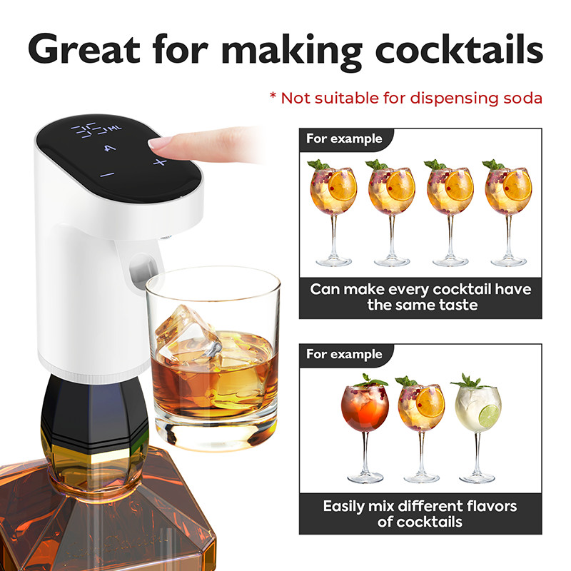 4.5w Smart Electric Wine Dispenser With ABS Food Grade Silicone PP Material