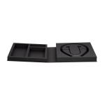 Texture Clamshell Folding Packaging Boxes For Hanging Neck Headphones
