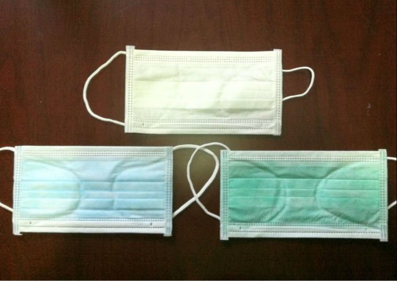 Comfortable Disposable Medical Face Mask 99% Bacterial Filtration Latex Free