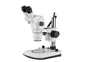 China High Precision Binocular / Trioncular Zoom Stereo Microscope Instrument wholesale