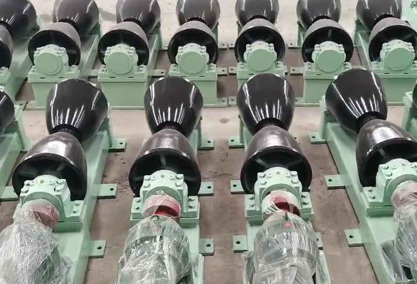 Tainless Steel Pipe Conveyor Rollers New Designed High Strength