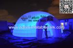 Waterproof LED Inflatable Igloo Tent , Lighting Inflatable Bar Tent