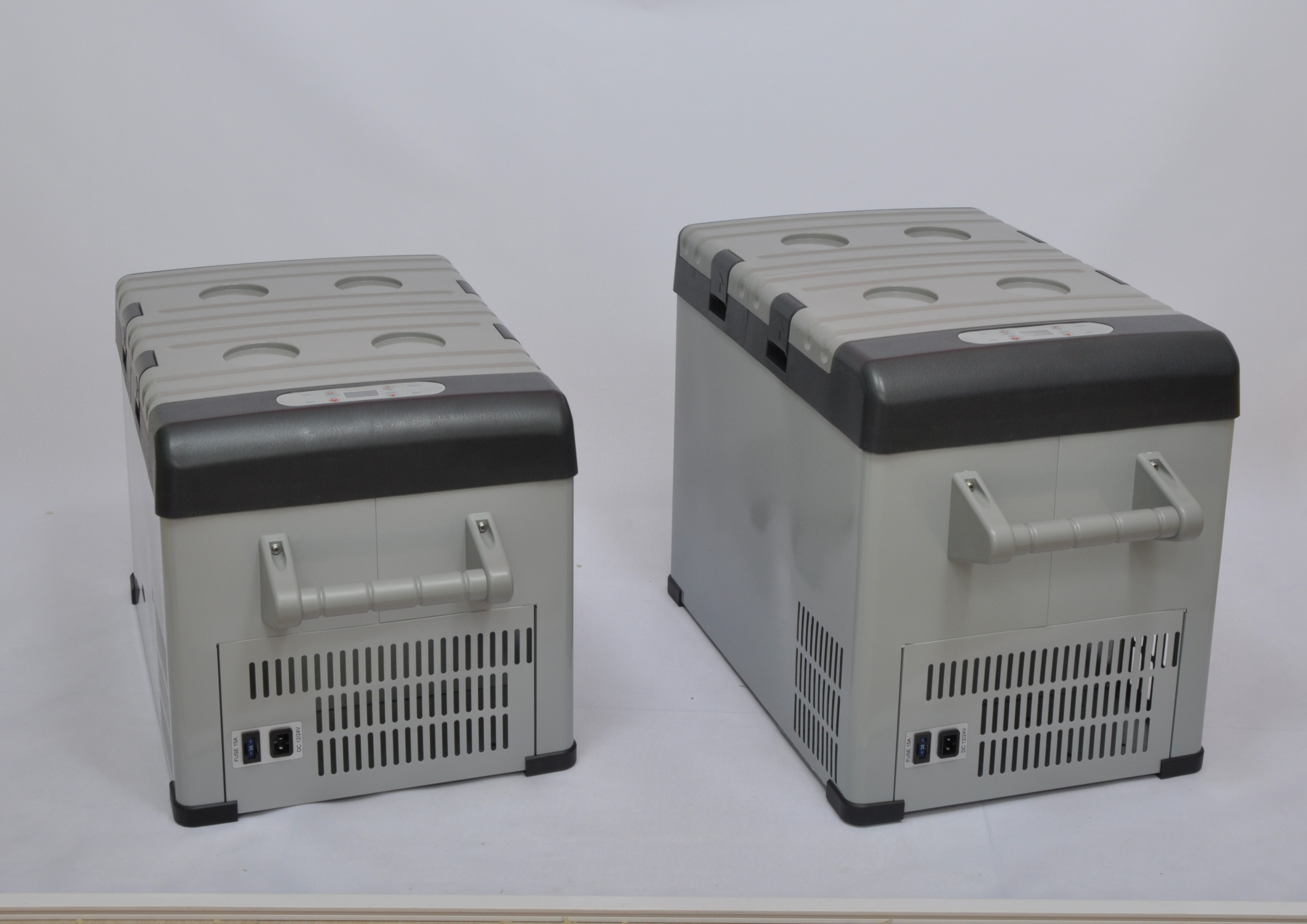 solar power dc 24v 12v car fridge freezer