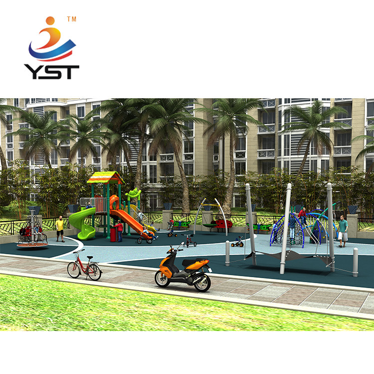EVA Mat Rope Climbing Kids Playground Slide For Kindergarten