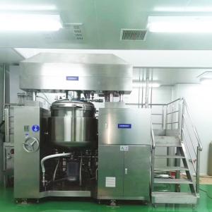 China Explosion proof vacuum emulsifier mixing machine for cosmetic wholesale