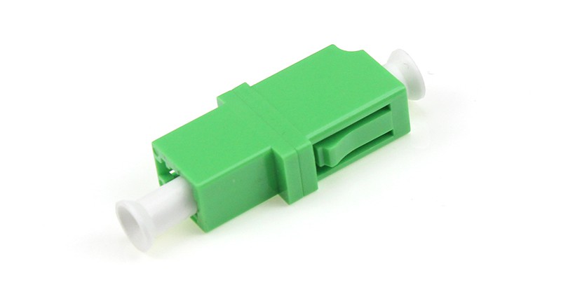 Beige LC Fiber Connector Adapter Multi Mode For Telecommunications