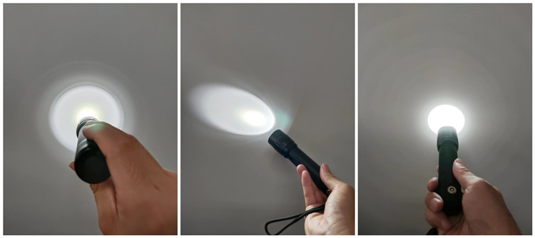350 Lumens Rechargeable Powerful High Power LED Torch Light With Momentary Mode