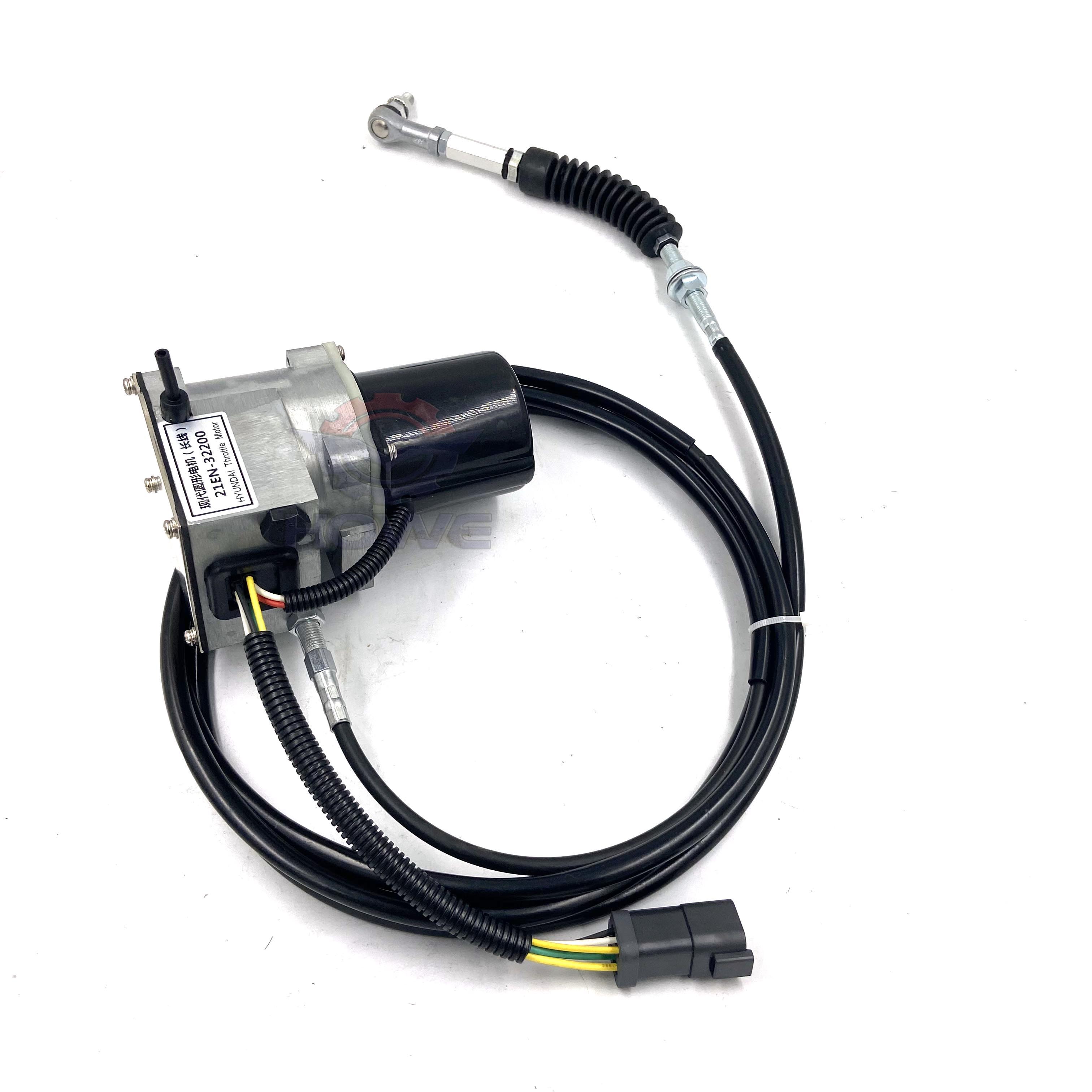 R130-5 R215-7 R220-5 R220-9 R335-7 Excavator Throttle Motor 21EN-32200 Electric Parts