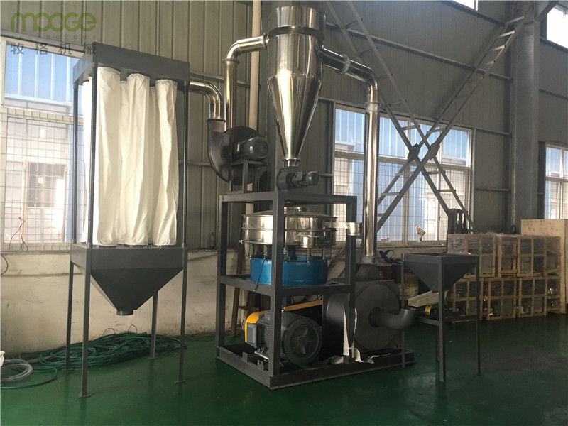 PVC EVA Plastic Pulverizer Machine Automatic ABS Pulverizer Machine