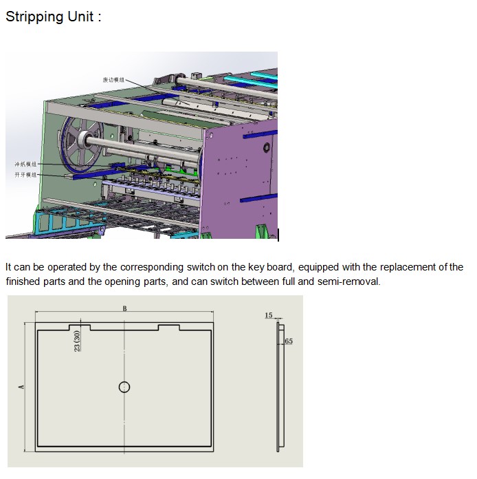 Flat Automatic Die Cutting and Creasing Machine for Corrugated Cardboard Carton Box