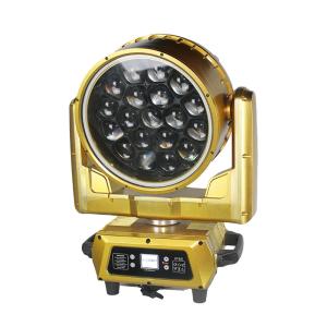 China 19×40W Golden Moving Head Stage Light Outdoor Beam Light For Wedding Events wholesale