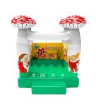 Mushroom Inflatable Samll Jumping Blow Up Castle For Childrens