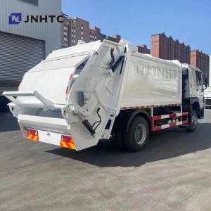 China Sinotruck 371HP Garbage Compactor Truck HOWO 4X2 Trash Truck wholesale