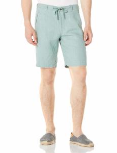 China Adjustable Drawstring Linen Beach Shorts Mens Low Waist Shorts Lightweight wholesale