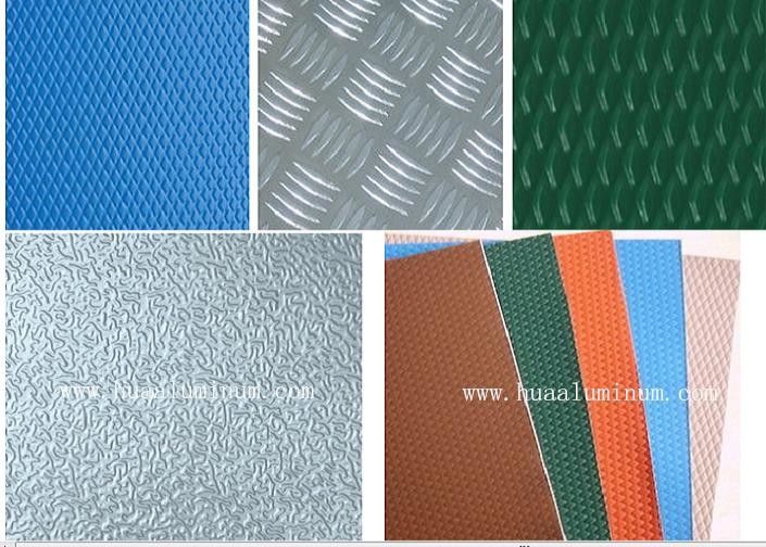 H24 1.0mm Thick Coated Aluminium Coil With Embossed Surface