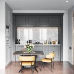 Apartment Wood Custom Furniture Melamine Wooden Cabinet Kitchen Cabinets Modern