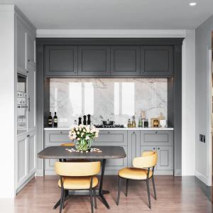 China Apartment Wood Custom Furniture Melamine Wooden Cabinet Kitchen Cabinets Modern wholesale