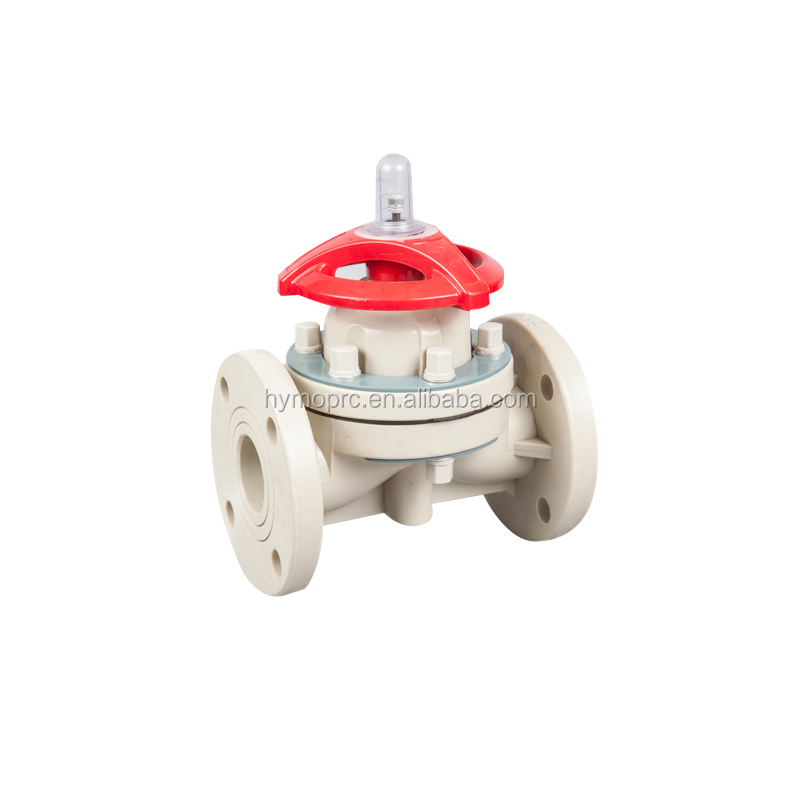 PPH ASTM DIN Standard 4 Inch Sanitary Plumbing Tank Bottom Solenoid Valve Diaphragm CPVC
