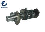 Excavator Spare Parts Diesel Engine 4BT3.9 Crankshaft Assembly forged material