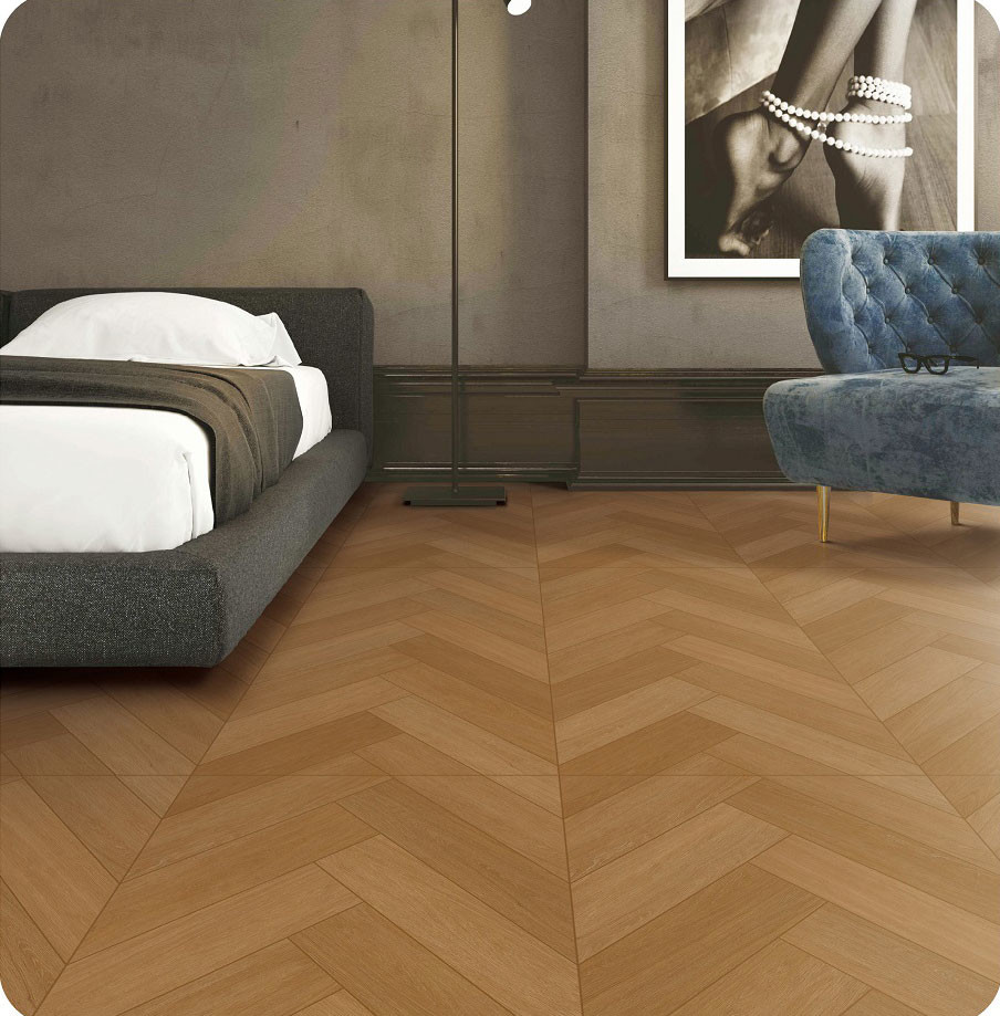 SGS Durable Tiles And 48"X24" Exterior Wall Wood Look Porcelain Tile For Bathroom