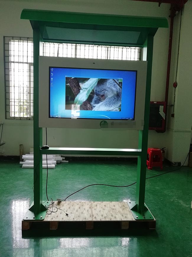 Various Color 49 Inch Portable LCD Advertising For Outdoor Outdoor LCD Kiosk Digital Signage And Displays