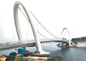 China ISO9001 Certified Steel Truss Bridge Construction Long Life Steel Frames wholesale