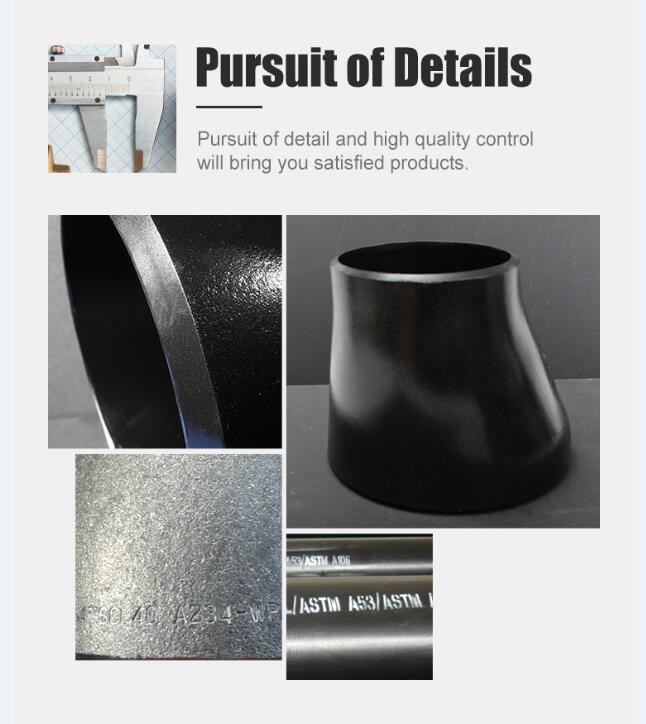Seamless Concentric Eccentric Reducer JIS Black Pipe Fittings CS Butt Weld