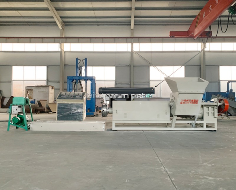 22kW Plastic EPE Foam Granules Making Extruder Machine Single Screw