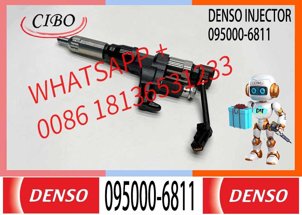 Diesel Common Rail Injector 095000-6602 23670-E0201 095000-6753 095000-6811 For H-INO J08C