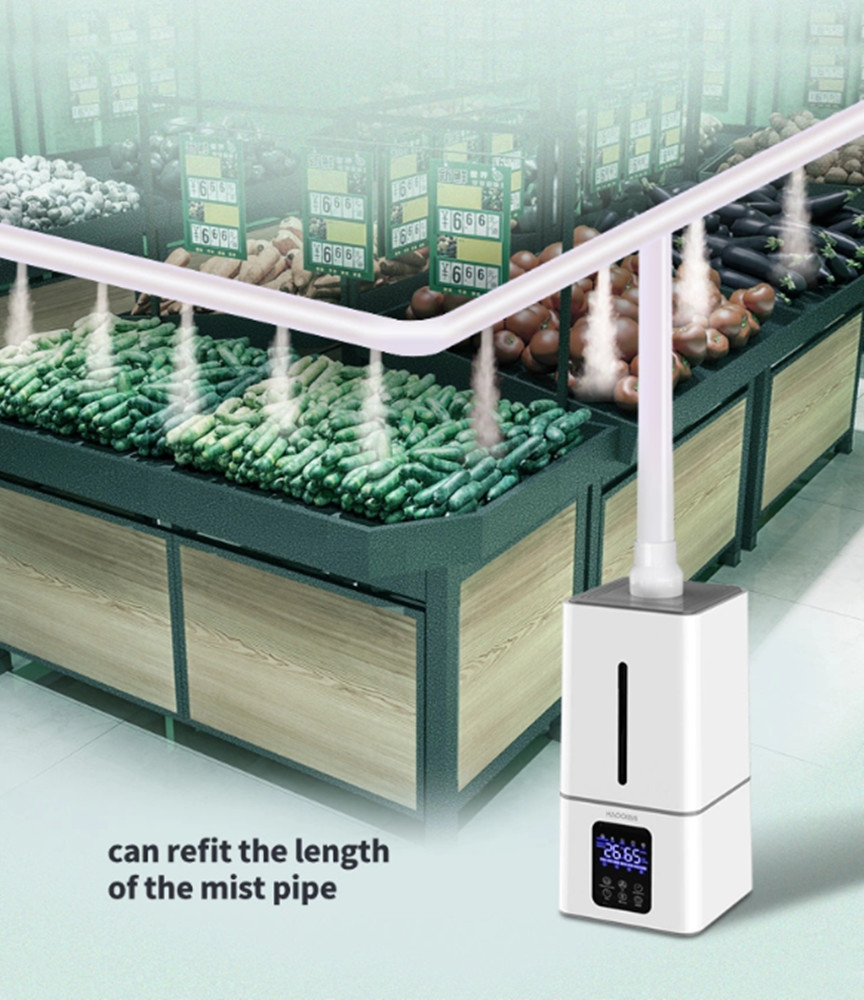 Disinfectant Portable 13L Intelligent Ultrasonic Humidifier for Factory Office Villa Supermarket Hotel