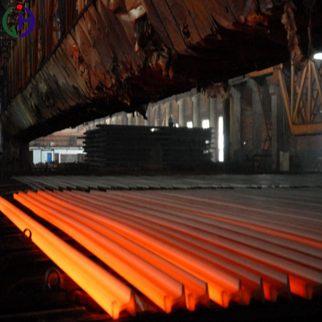 Industrial Railway Track Material Steel , Rail Height 140mm Railway Track Metal