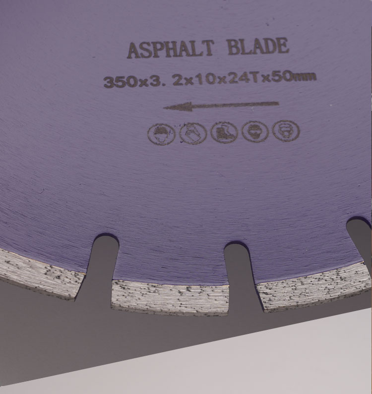 10mm Blade Width D350mm Diamond Circular Saw Blade for Smooth and Precise Asphalt Cutting