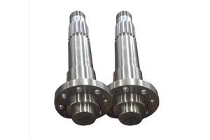 China Forged Steel Custom Flange Shaft with UIC/TSI Certifications wholesale