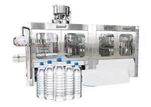 China Rotary PET Bottle Rinsing Filling Capping Monoblock Packing Machine wholesale