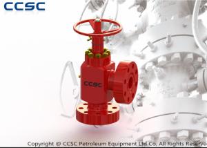 China CCSC Oil And Gas Choke Valve Flange Connected Working Pressure 2,000psi – 20,000ps wholesale