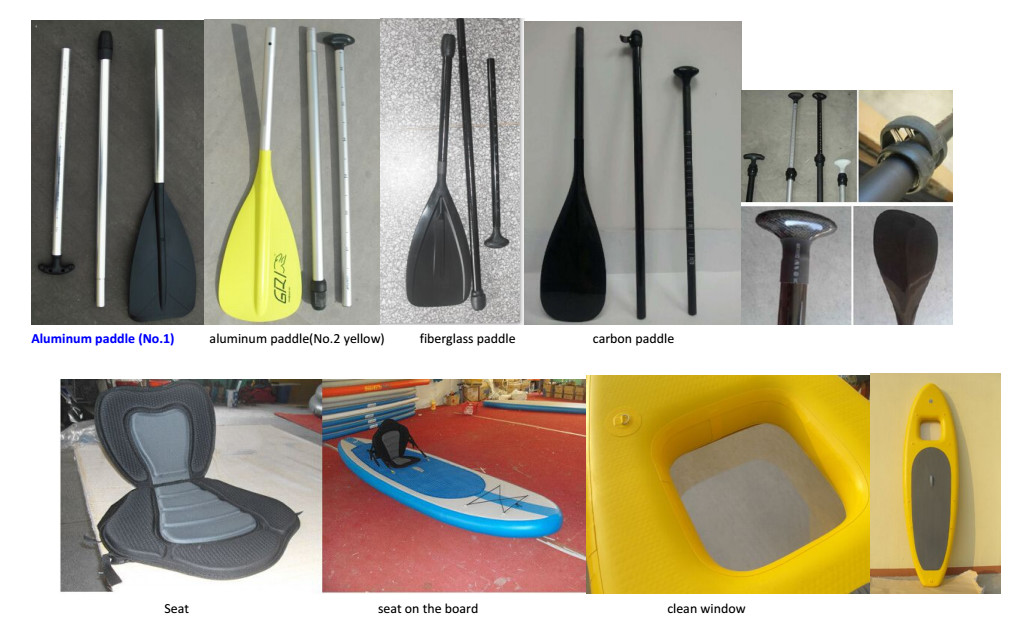 Colorful Inflatable SUP Board Easy Take With 11 Feet Long 6 Inch Thickness