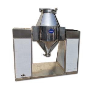 China Stainless Steel Double Cone Mixer , Chemical Dry Powder Mixer Food Powder And Granule Automatic Mixer wholesale