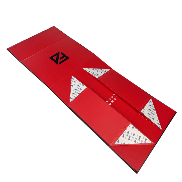 Luxury Handmade Collapsible Magnetic Foldable Paper Folding Shoes Box Gift Packaging Custom Logo