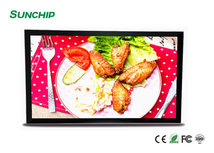 21.5 Inch RK3288 Wall Mounted Advertising Display Ethernet Cellular Business Signs