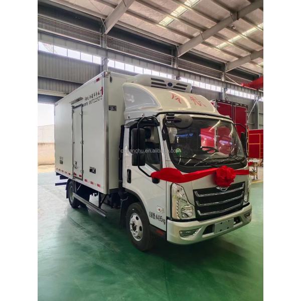 2 Axle 6 Wheels 4x2 Foton Cooling Van Freezer Trucks Refrigerator Box Truck Euro 4 Emission Standard Maximum Torque Nm ≤500Nm