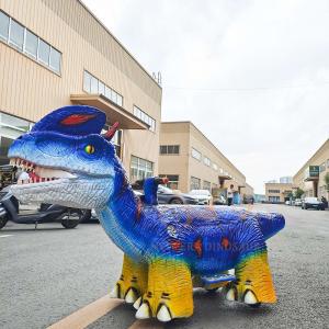 China Customized Real Life Size Dinosaurs , Animatronic Dinosaur Ride For Shopping Mall wholesale