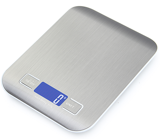 Advanced Digital Kitchen Scale for Home ABS Stainless Steel Material