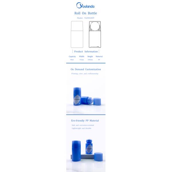 Plastic 3 Oz Aromatherapy Roll On Bottles Essential Oil Roll On Bottles