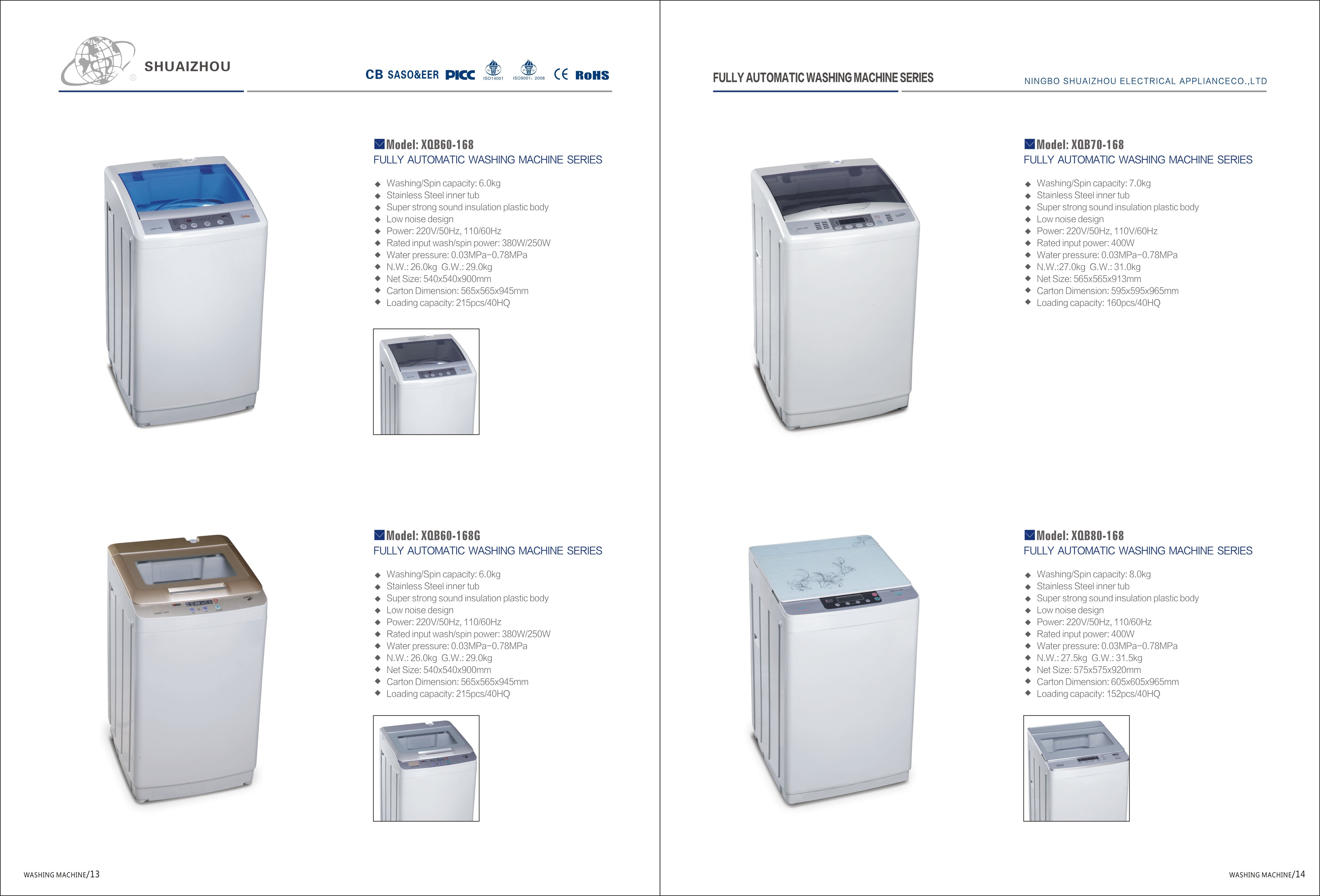 compact Top Loading Fully Automatic Washing Machine , washing machine appliances