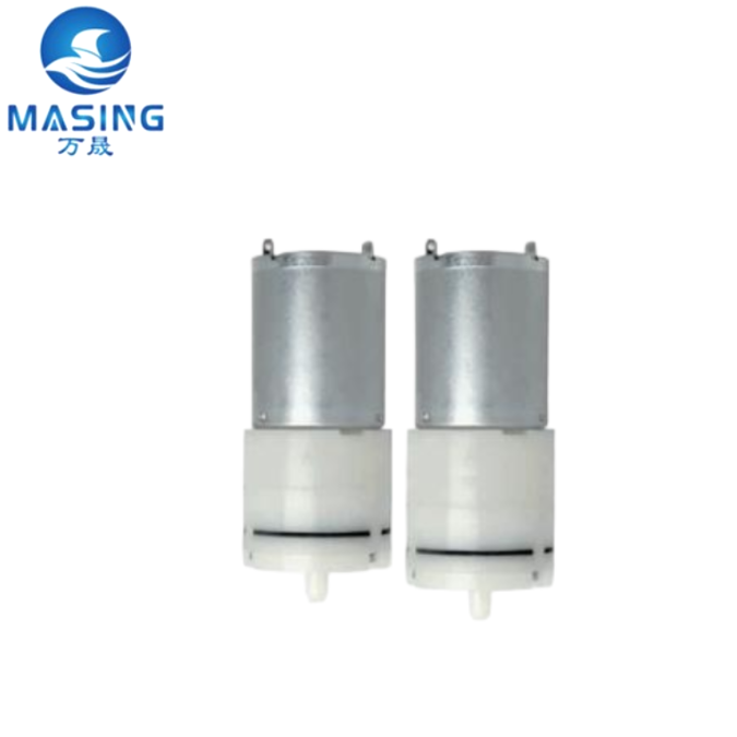 New Product DC3.0V-24V 370 Brushed Micro Air Pump Flow 0.8-4.0LPM ,Pressure 0-130kpa For Medical And Beauty Equipment