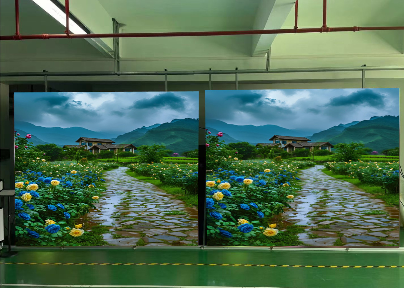 Outdoor 5mm Pixel Outdoor LED Billboard 960x960mm Cabinet Size LED Video Wall