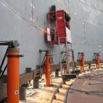 Powerful 120t Capacity Hydraulic Tank Jacking System Heavy Duty Lifting
