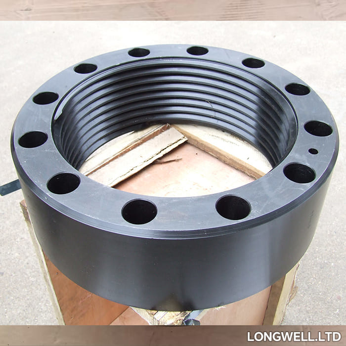 35CrMo Mud Pump Components Liner Flange NB2200G.05.08 GH3161-05.16 Honghua HHF1600