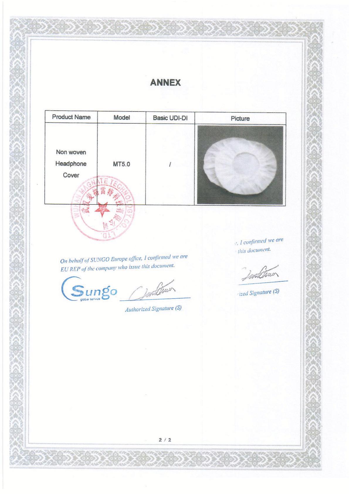 22'' 23'' 24'' Disposable Non Woven Bouffant Cap ISO Nonwoven Surgical Cap